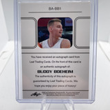 2021 22 Leaf Memories Buddy Boheim Bronze Rookie Auto (2)