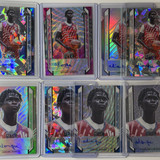 2021 22 Leaf Metal Adrame Diongue Refractor Auto Set 10 20 25 Set (x7) (1)