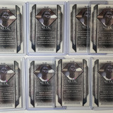 2021 22 Leaf Metal Adrame Diongue Refractor Auto Set 10 20 25 Set (x7) (2)