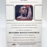 2021 22 Leaf Memories Brandon Huntley Hatfield Aqua Rookie Auto 99 (2)