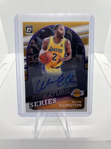 2021 22 Donruss Optic Wayne Ellington Signature Series SP Auto #SS Wel (1).1