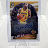 2021 22 Donruss Optic Wayne Ellington Signature Series SP Auto #SS Wel (1)