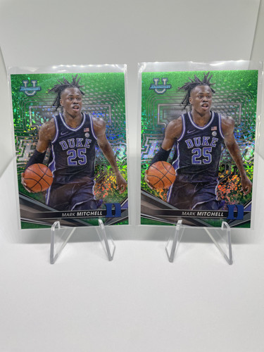 2022 23 Bowman U Best Mark Mitchell Green 99 + Chrome Auto + Purple Lava 299 (2).1