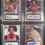 2021 22 Leaf Pro Set Marcus Carr 10 Marvel Allen 99 + Boswell &amp; Garcia Auto