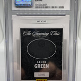 2021 22 Panini Instant The Incoming Class Jalen Green Rookie 11891 CSG 9 MINT (2)
