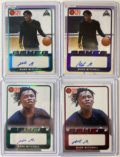 2021 22 Leaf Pro Set Power Mark Mitchell Rookie Auto Set (x4) 20 25 50 99 (1).1