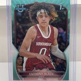 2022 23 Bowman University Anthony Black RC Blue Refractor 150 Aqua 199 (x5) (6)