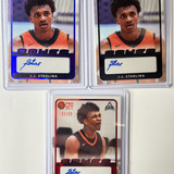 2021 22 Leaf Pro Set Power JJ Starling Rookie Auto Black 15 Purple 20 Red 25 (1)