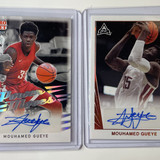 2021 22 Leaf Pro Set Mouhamed Gueye Platinum Rookie Auto 10 + Memories Bronze (1)