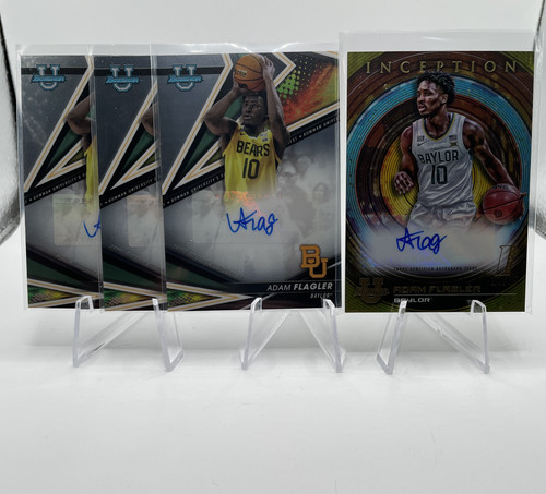 2022 23 Bowman U Inception Adam Flagler Gold Auto 50 + Best Auto (x4) (1).1
