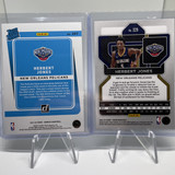 2021 22 Panini Prizm Herbert Jones Orange 49 + RWB + Red 149 Rookie Set (x8) (2)