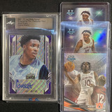 2022 23 Leaf Metal Chance Westry 11 Auto Proof + Bowman University Best Inserts (1)