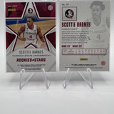 2021 22 Panini Chronicles Scottie Barnes Blue Rookie 99 + Select Prizm Inserts (3)