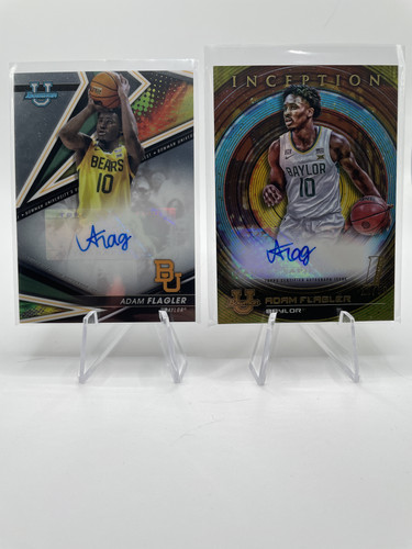 2022 23 Bowman U Inception Adam Flagler Gold Auto 50 + Best Auto (x4) (4).1