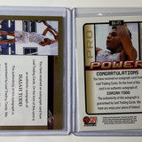 2021 22 Leaf Pro Set Power Isaiah Todd Aqua Rookie Auto 99 + Memories Bronze (2)