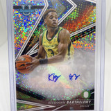 2022 23 Bowman U Best Keeshawn Barthelmy Speckle 25 Green 99 &amp; Blue 150 Auto (4)