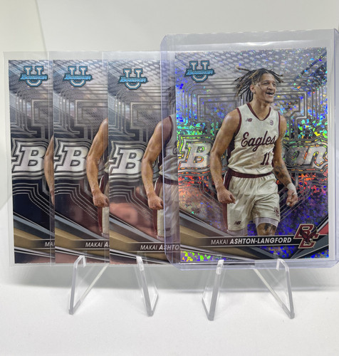 2022 23 Bowman U Best Makai Ashton Langford Auto + Diamond 299 + Refractor Set (2).1