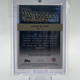 2022 23 Bowman University Best Amari Bailey Masterpieces Speckle Rookie Auto 25 (2)