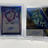 2021 22 Panini Recon Day'ron Sharpe Rookie Auto + 2022 23 Panini Flux Auto (1)