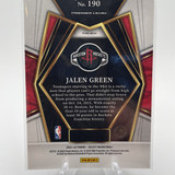 2021 22 Panini Select Jalen Green Premier Green White Purple Prizm Rookie + Base (2)