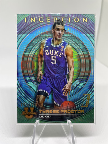 2022 23 Bowman U Best Tyrese Proctor Blue Refractor 150 Green 99 Neon 50 (6).1