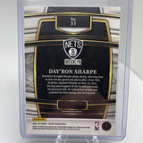 2021 22 Select Day'Ron Sharpe Premier Die Cut Prizm 175 + Teal Green 75 + Blue (4)