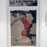 2021 22 Panini Chronicles Cade Cunningham Luminance Purple Rookie 49 HGA 9 (1)