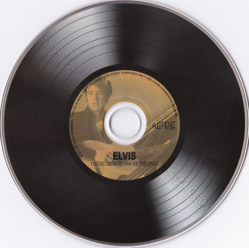 Elvis The Alternate 1969 Recordings disc