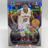 2022 23 Bowman University Chrome Chance Westry Refractor Auto 499 Rookie (1)