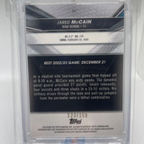 2022 23 Bowman University Best Jared McCain Blue Refractor Rookie 150 (2)