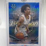 2022 23 Bowman University Best Jared McCain Blue Refractor Rookie 150 (1)