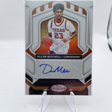 2022 23 Panini Chronicles Draft Dillon Mitchell College Roll Call Pink SP Auto (1)