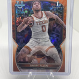 2022 23 Bowman University Chrome Timmy Allen Orange Shimmer Refractor 25 (1)