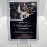 2022 23 Leaf Ink Trevion Williams Blue Border Rookie Auto (2)