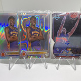 2022 23 Bowman University Chrome Ernest Udeh Rookie Auto + Mcdonald's Wave 399 (1)