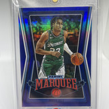 2022 23 Panini Chronicles Jaden Ivey Marquee Blue Foil Rookie SP 99 (1)