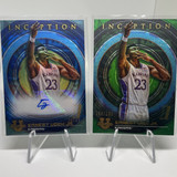 2022 23 Bowman University Inception Ernest Udeh Blue Auto 99 + Auto + Green 99 (2)