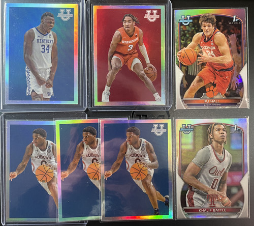 2022 23 Bowman U Chrome Jett Howard Mintz Tshibwe Refractor 199 299 (x8) (3).1