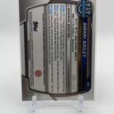 2022 23 Bowman University Chrome Amari Bailey RayWave Refractor Auto Rookie 199 (2)