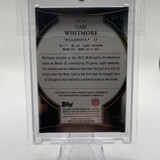 2022 23 Bowman University Chrome Cam Whitmore Invicta Refractor Rookie Auto 99 (2)