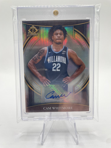 2022 23 Bowman University Chrome Cam Whitmore Invicta Refractor Rookie Auto 99 (1).1