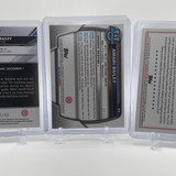 2022 23 Bowman U Chrome Amari Bailey Green Refractor 99 + Blue 99 Set (x3) (2)