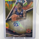 2022 23 Bowman University Best KD Johnson Gold Lava Refractor Auto 75 (1)