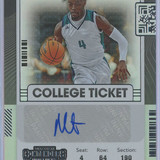 2022 Panini Contenders Draft Picks Mike Okauru College Ticket Rookie Auto