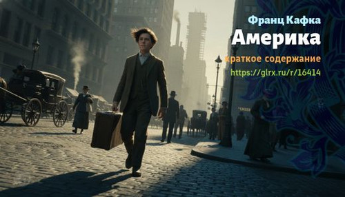 Читать краткий пересказ романа Франца Кафки «Америка». Америка, Кафки, краткое содержание Франц Кафк.jpg