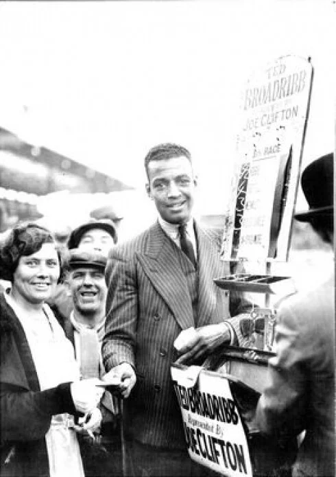 len johnson at new cross greyhound stadium 490x695 high.webp