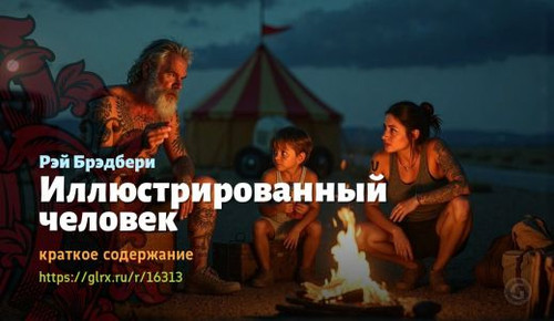 Читать краткий пересказ сборника рассказов Рэя Брэдбери «Иллюстрированный человек». Иллюстрированный.jpg