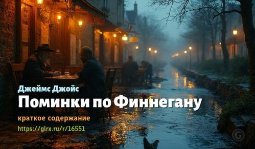 Читать краткий пересказ книги Джеймса Джойса «Поминки по Финнегану». Поминки по Финнегану, Джойс, кр.jpg