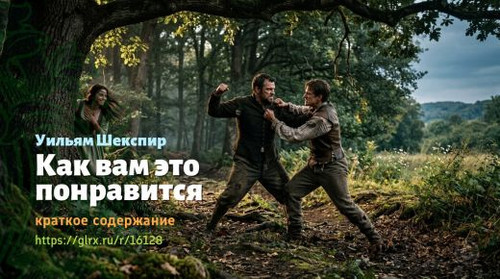 Читать краткий пересказ пьесы Уильяма Шекспира «Как вам это понравится». Как вам это понравится, Шек.jpg