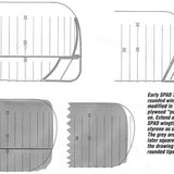 Spad XIII wing tips and conversions inc ply pockets